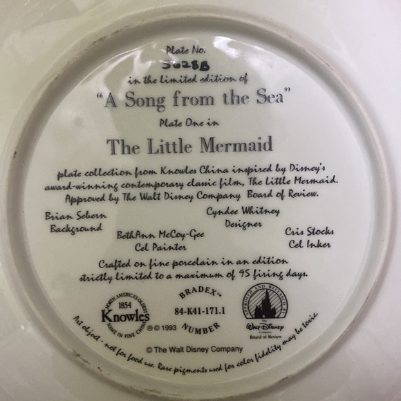 Vintage Rare Disney Collectible Decorative Plates - Picture 7 of 8